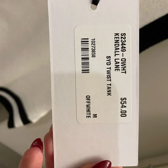 Kendall Lane Asymmetric Twist Top - Picture 4 of 4